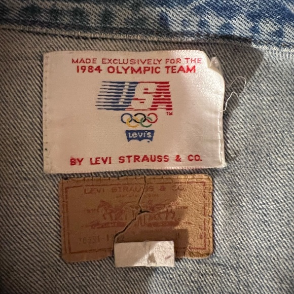 Vintage 1984 Olympic Team Levi’s Jacket - Picture 2 of 3